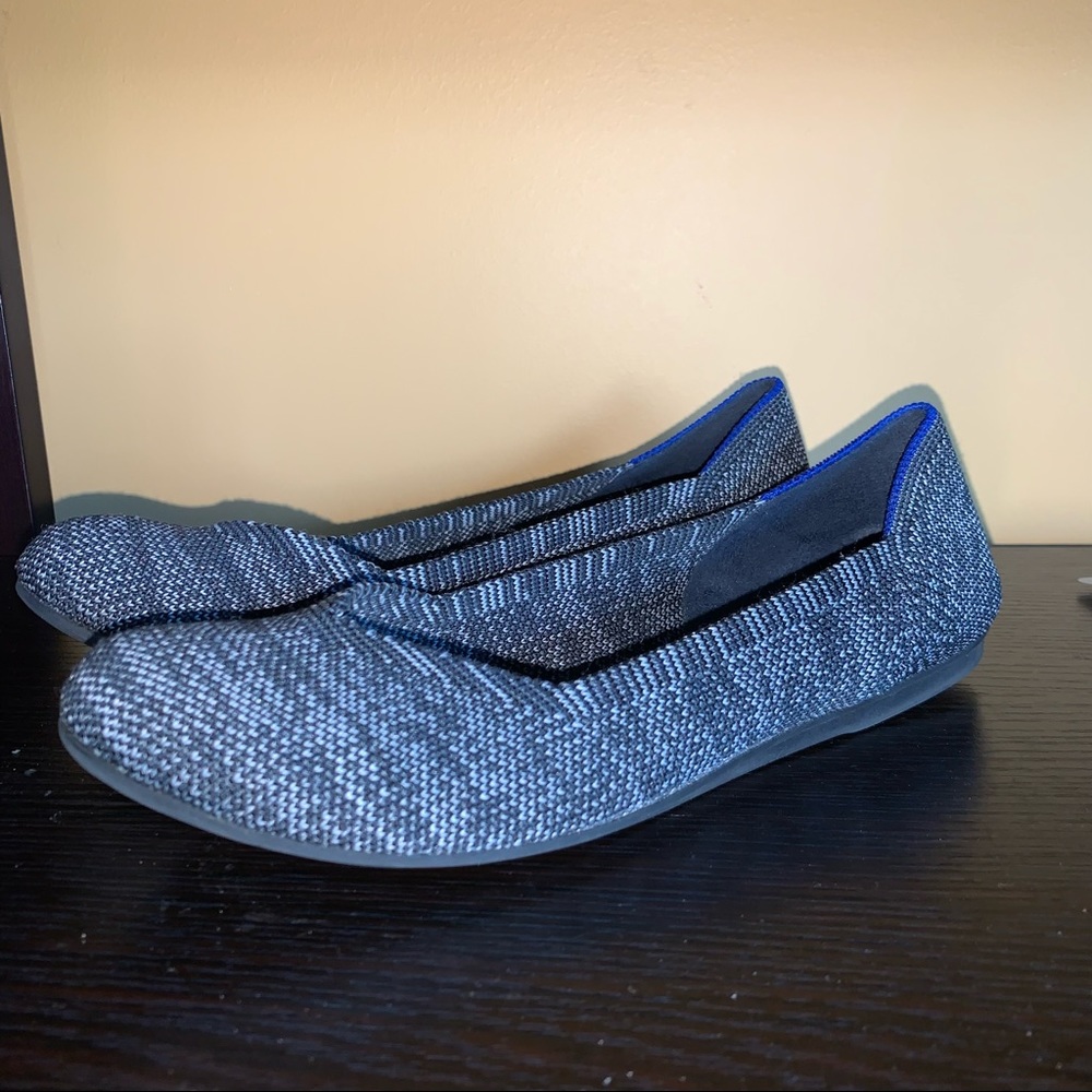ROTHY'S RETIRED THE FLAT GRANITE HEATHER FLATS size 6